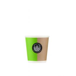 Gobelet vert carton 10 cl Hot Cup (80 pièces)