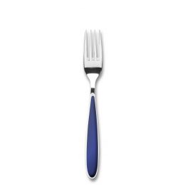 Fourchette de table en inox 20 cm Bleu Marine (12p.)