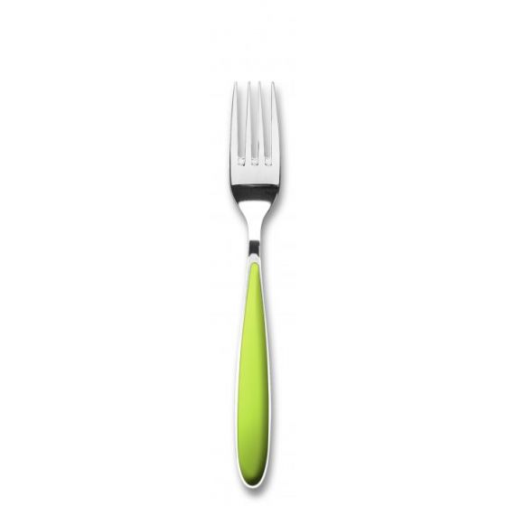 Fourchette de table en inox 20 cm Vert Anis (12p.)