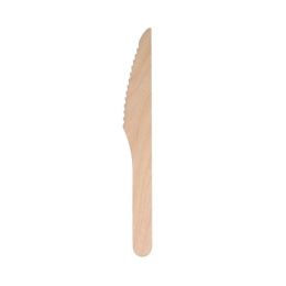 Couteau jetable beige 16,50 cm(50 pièces)