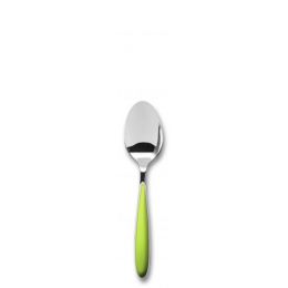 Cuillère à café en inox 14 cm Vert Anis (12p.)
