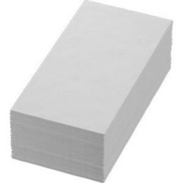 Serviettes blanches 40x40 cm non tissé 55g/m² (12x60p.)