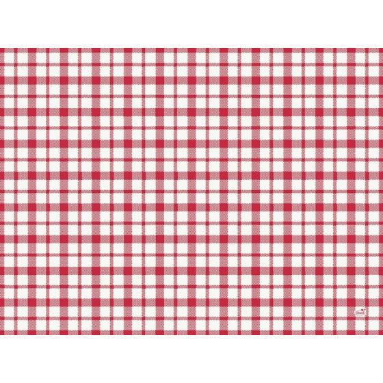Sets de table 30x40cm rouge brasserie 60g/m² (4x250p.)