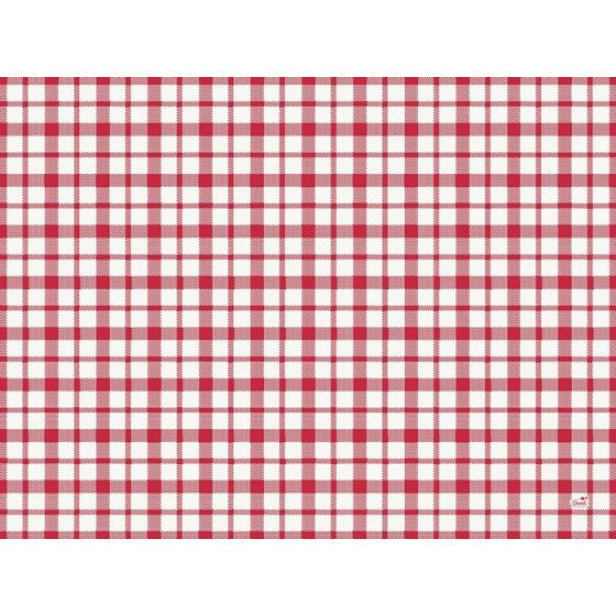 Sets de table 30x40cm rouge brasserie 60g/m² (4x250p.)