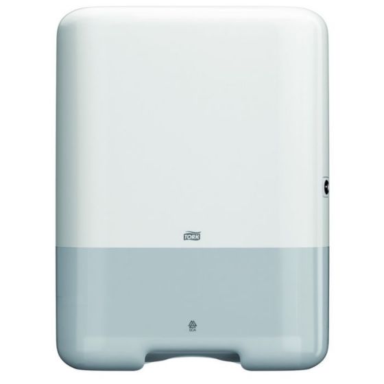 Distributeur d'essuie mains ABS blanc mural Tork H3