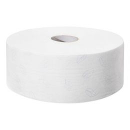 Bobine papier hygiénique blanc ouate de cellulose 8,50x38 cm Tork (x6p.)