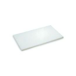 Planche à découper blanc polyéthylène haute densité 40x60 cm pâtissier Sans rigo