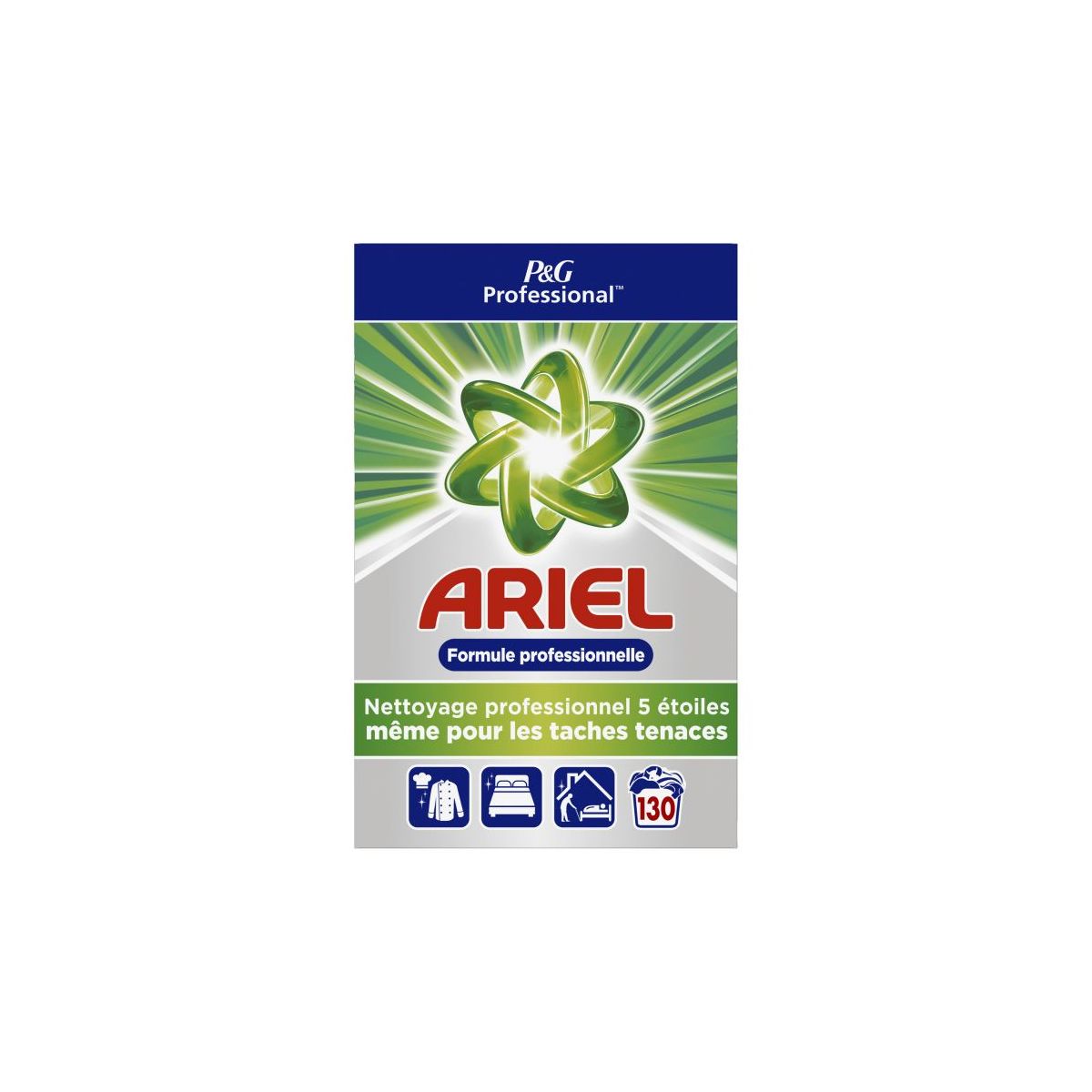 Lessive poudre 130 doses Ariel  Lessives et assouplissants par ProInox  Cuisto Dépôt