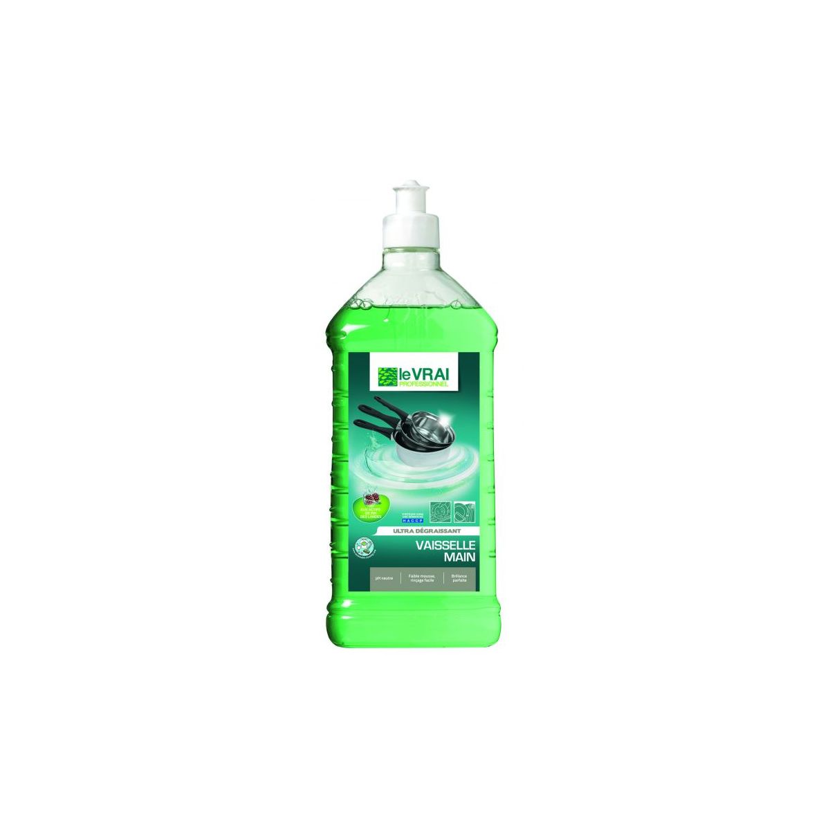 LIQUIDE VAISSELLE MAIN ULTRA-CONCENTRÉ - 1L