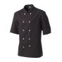 Veste de cuisine homme manche courte noire taille 3 Blake