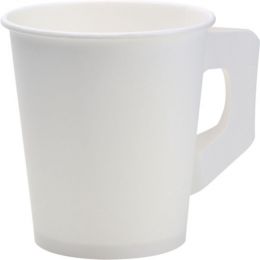 Tasse blanc carton (80 pièces)
