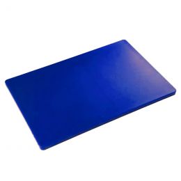 Planche à découper bleue polyéthylène haute densité 40x60 cm pâtissier Sans rigo