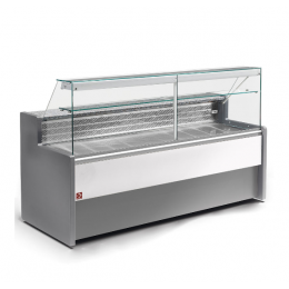 Comptoir-vitrine réfrigérée vitre droite L3000mm