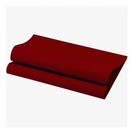 Serviettes bordeaux 40x40 cm non tissé 55g/m² (12x60p.) - v2