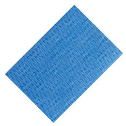 Lavettes non tissées bleues 36x51 cm (x25p.)