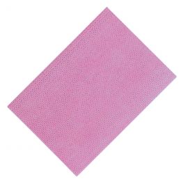 Lavettes non tissées roses 36x51 cm (x25p.)
