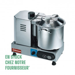 Cutter inox, 9 Litres, vitesse variable, 700W monophasé