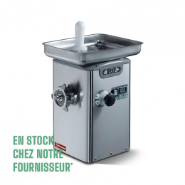 Hachoir à viande N°22 réfrigéré, monobloc inox