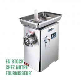 Hachoir à viande N°32 réfrigéré, monobloc inox