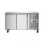 Desserte gastro prof. 700mm, 2 portes, GN1/1, centrale