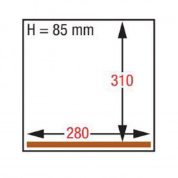 Machine sous vide, Soudure 280mm, Diamond - v2