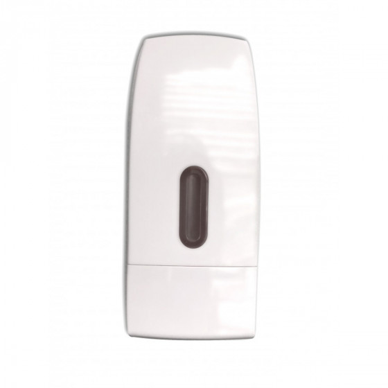 Distributeur de savon manuel 500ml blanc