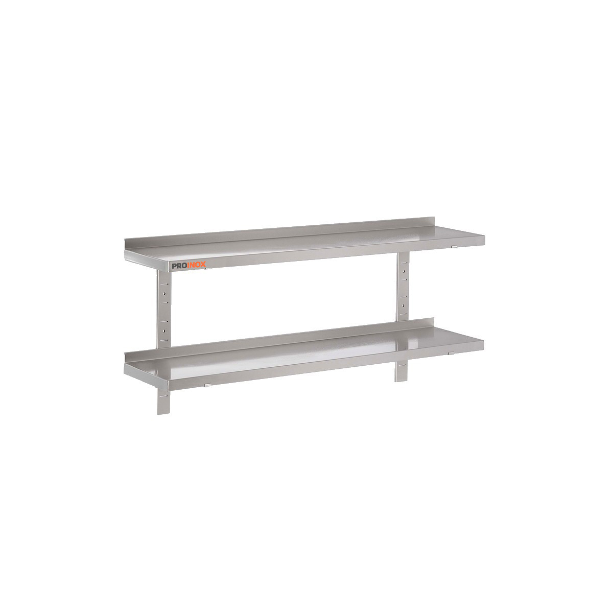 Ergosolid PG26 - Etagère murale double, support rack de rangement