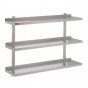 Etagère murale 3 niveaux inox L1000xProf.400MM