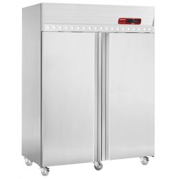 Armoire réfrigérée positive ventilée 1400 Lit. GN2/1, sur roues, tropicalisée