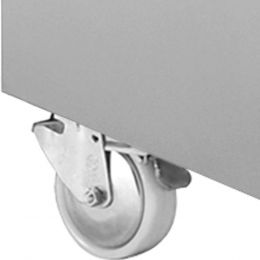 Armoire réfrigérée positive ventilée 700 Lit. GN2/1, sur roues, tropicalisée