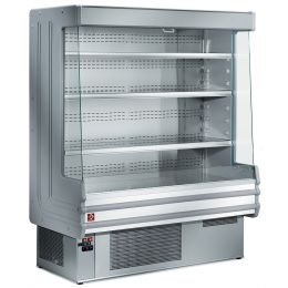 Vitrine murale réfrigérée ventilée positive,1200 mm, grise