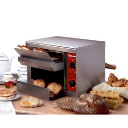 Toaster à convoyeur automatique, 540 toasts/heure 2,65kW