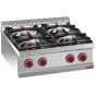 Plaque de cuisson gaz, 4 zones, Diamond