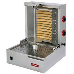Gyros grill Kébab électrique 20 kg, monophasé