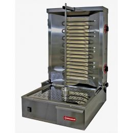 Gyros grill électrique 35 kg, triphasé