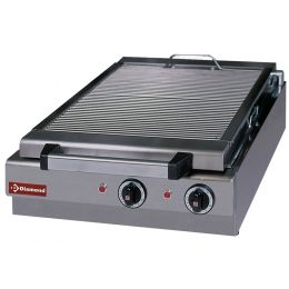 Grill à eau électrique simple de table, triphasé, Snack
