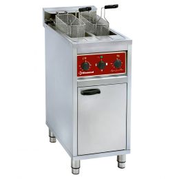 Friteuse électrique sur coffre 2x10 Lt., Ligne 650