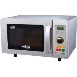 Four micro-ondes en inox, 1000 W., mécanique