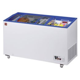 Congélateur bahut vitré GMS, vitres bombées coulissantes 1100mm