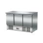 Desserte gastro prof. 700mm, GN1/1, centrale, 3 portes