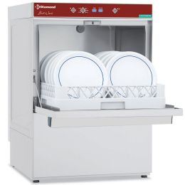 Lave-vaisselle panier 500x500mm - Doseur produit de rinçage, lavage, pompe et adoucisseur