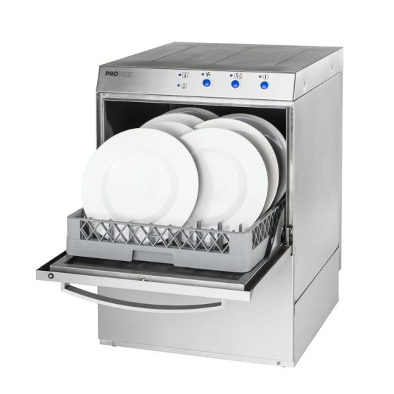 Lave-vaisselle panier 500x500mm - Doseur de produit de lavage, de rinçage et pompe