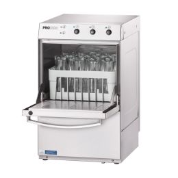 Lave-verres panier 350X350 mm avec doseur de produit de rinçage