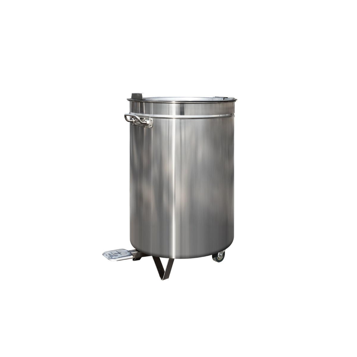 Poubelle de cuisine, poubelle 50 litres, poubelle à pédale en