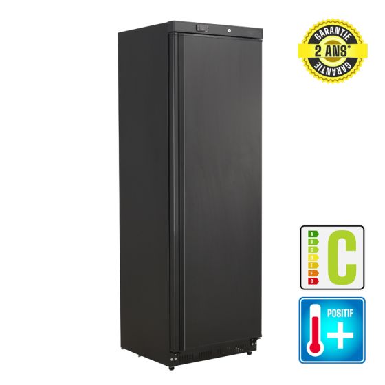 Armoire réfrigérée snack positive noire 400L