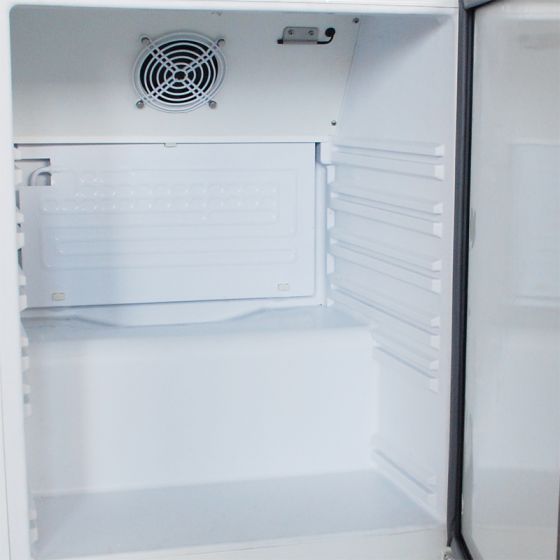 Armoire réfrigérée snack positive vitrée blanche 200L