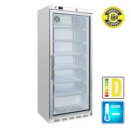 Armoire de congélation snack vitréeblanche 600L