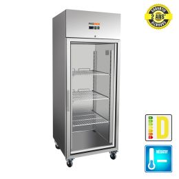 Armoire de congélation GN2/1 700L - porte vitrée