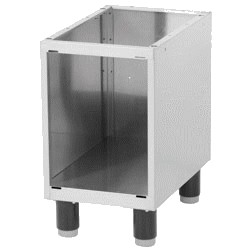 Meuble support inox 330 mm (sans portes)