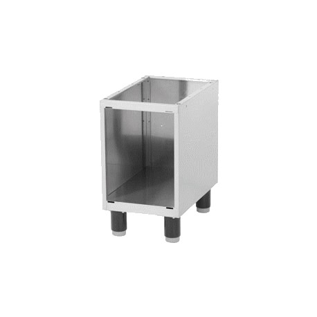 Meuble support inox 330 mm (sans portes)